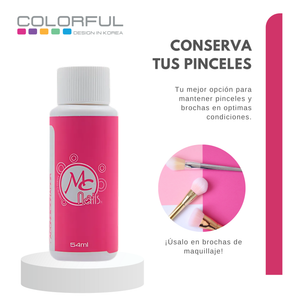 Colorful Limpia Pincel + Acondicionador 54ml Little Rose