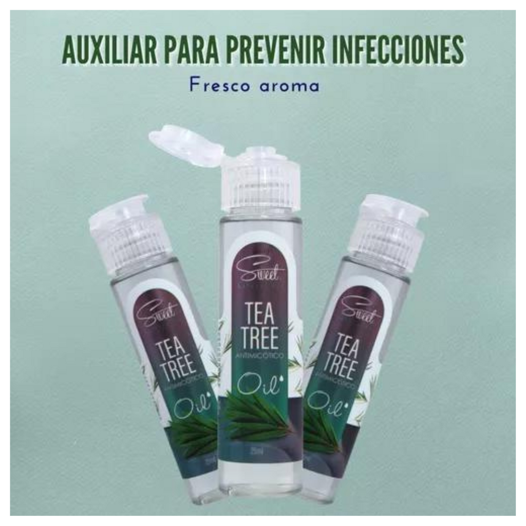 Antimicótico 25ml Tea Tree Oil Sweet Natural Spa