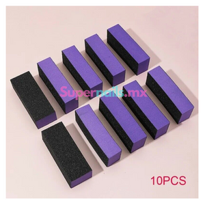 Block Pulidor Buffer Morado paquete con 10 piezas