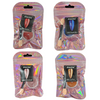 12 Efectos Espejo para decoración de uñas con 12 Aplicadores en bolsa individual