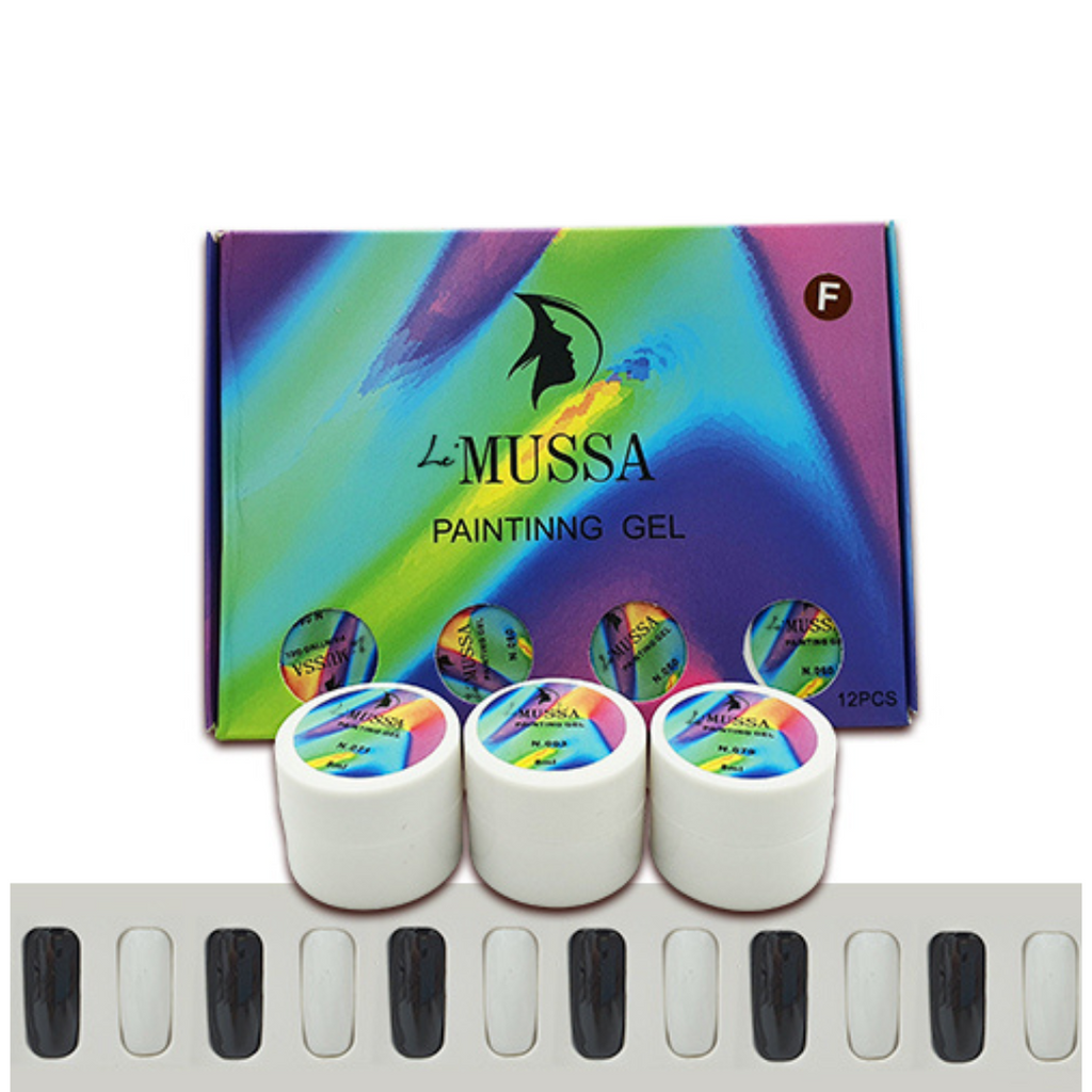 Gel Painting Lé MUSSA Gama F c/12 pzas