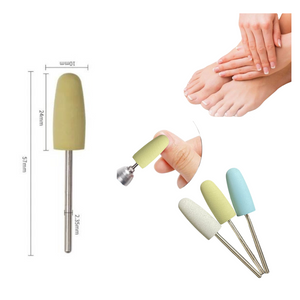 Punta De Goma Para Pulidora De Uñas Para Manicure y Pedicure