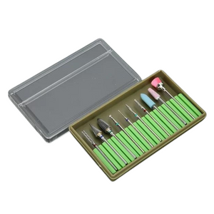 Puntas Para Pulidora De Uñas de Tungseno Kit 10 Piezas BH05