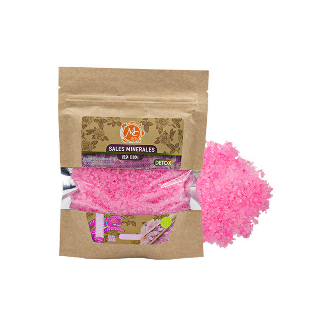 Sales Minerales Mc Spa Rosa Floral 300g