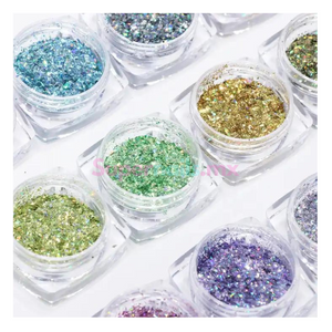 Efecto Sirena Brillo Laser 12 Piezas
