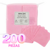 TOALLA ROSA MANICURE XIAOYA CON 200 PIEZAS