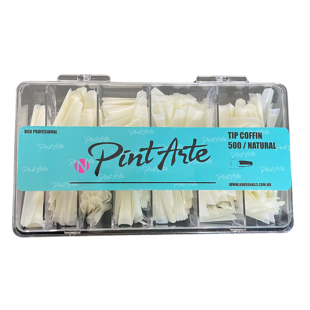 Tips Coffin  PintArte Con 500pz NATURAL