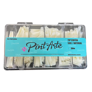 Tips Coffin  PintArte Con 500pz NATURAL