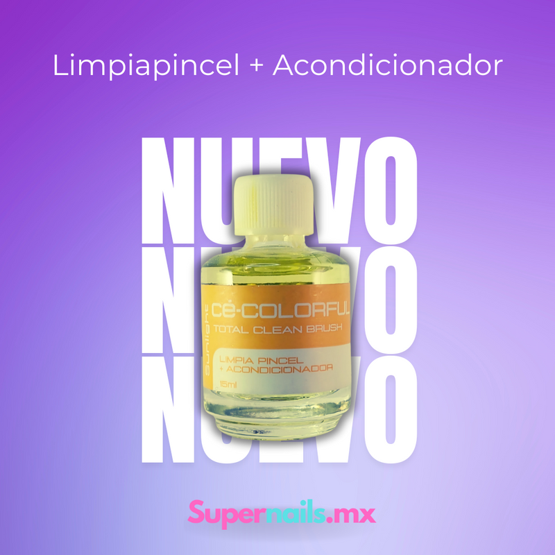 Colorful Limpia Pincel + Acondicionador 15ml Sunlight