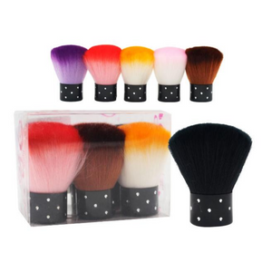 Bledo chico Para Sacudir Polvo de Uñas y Cabellos de Estética