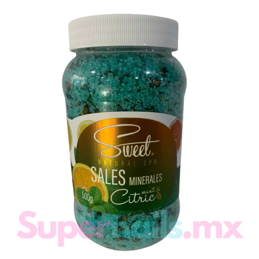 Sales Minerales Sweet Natural Mint and Citric 500 gr