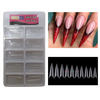 Tip Estileto Extra Largo Caja con 100 Piezas Natural o Cristal