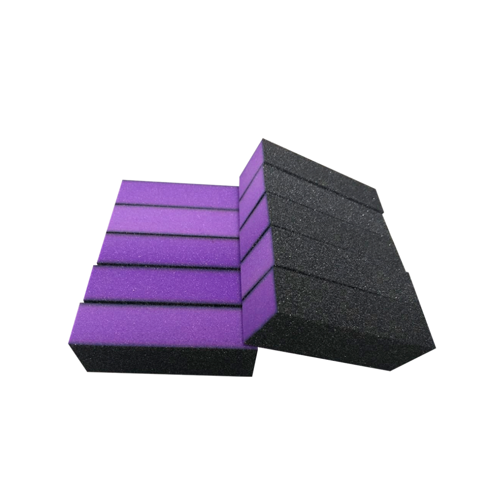 Block Pulidor Buffer Morado paquete con 10 piezas