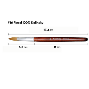 Pincel Kolinsky #16