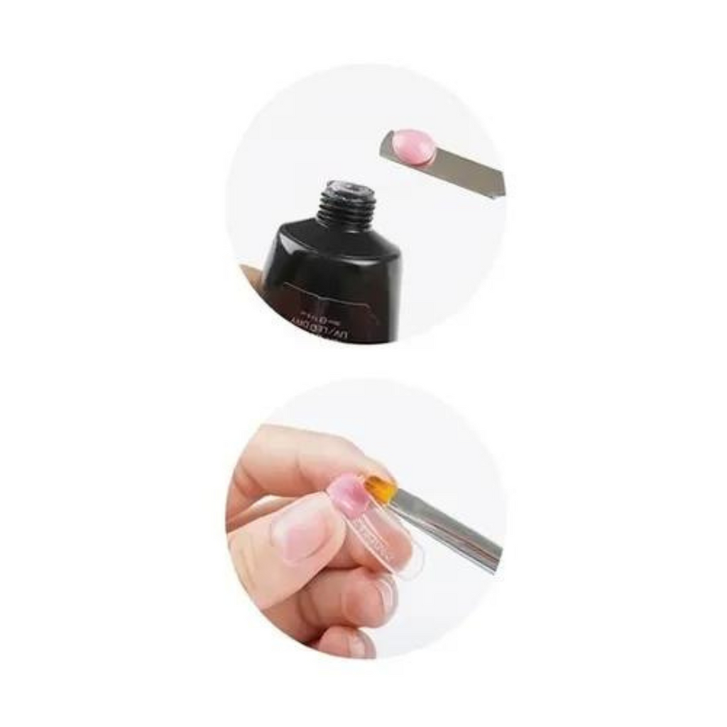 Pincel para Polygel con Espatula Lé Mussa