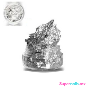 Hoja de Oro y Plata Para Decoración de Uñas