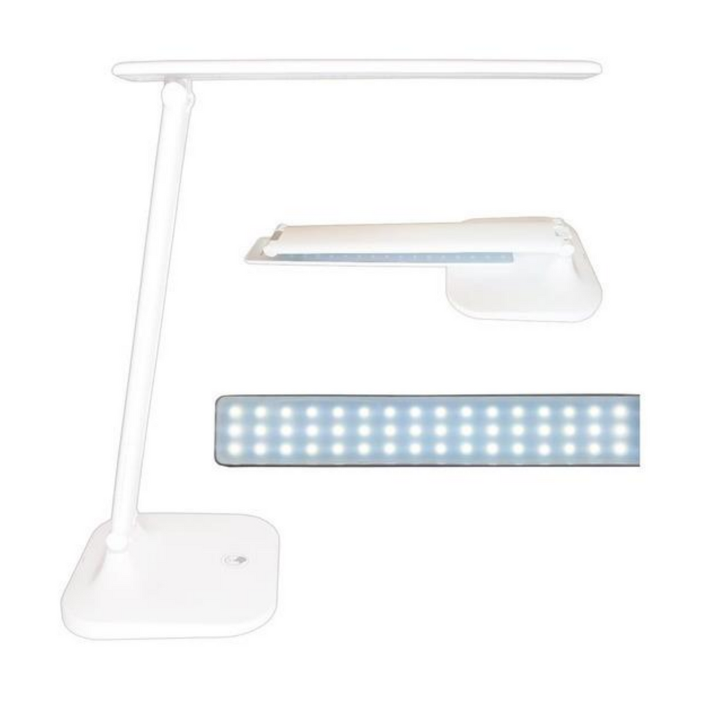 Lámpara de Escritorio de Luz Led 48 leds No Emite Calor 3 Intensidades de luz T002