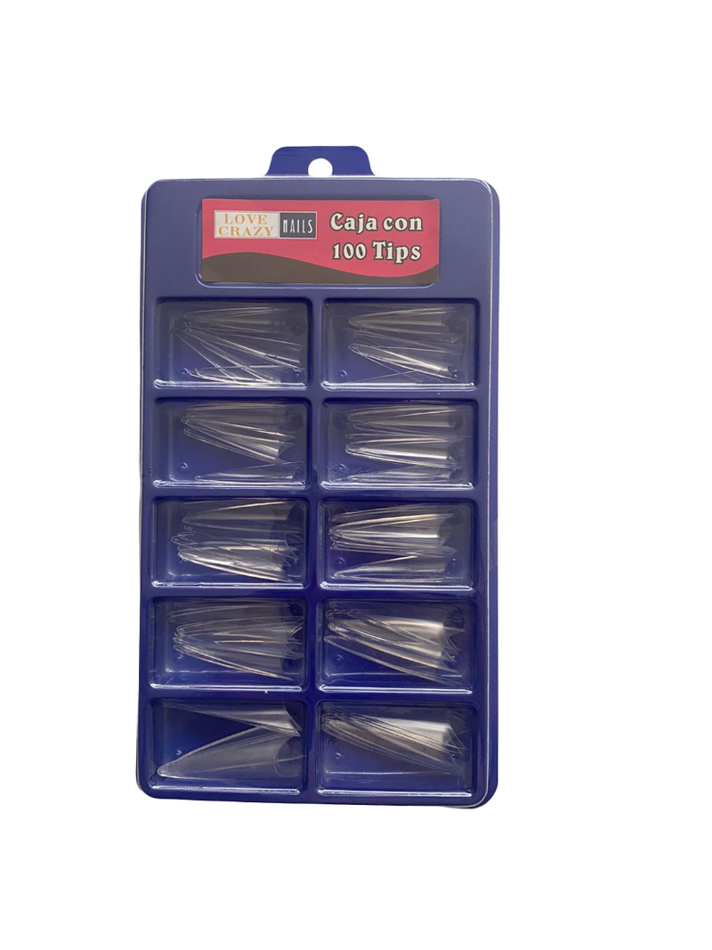 Tips Estileto XL Curvatura 