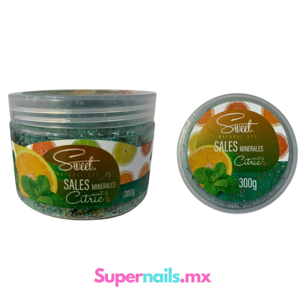 Sales Minerales Sweet Natural Mint and Citric 300 gr