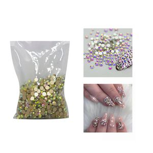 Cristal clon Tornasol AB 30 para uñas 1440 piezas