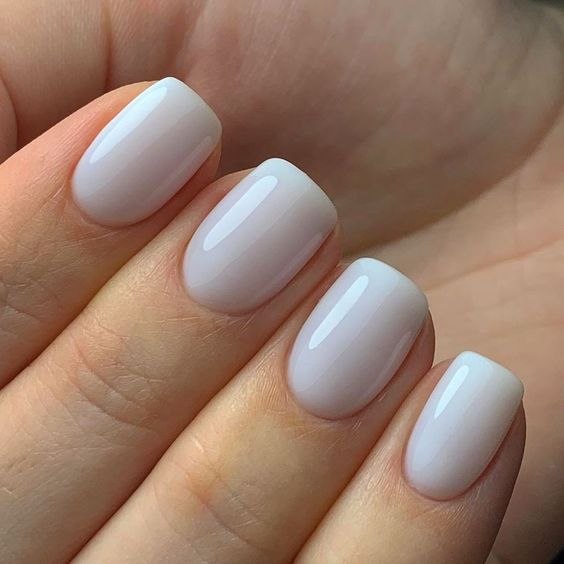 Esmalte Gel Uñas RS Nail Translucido Lechoso #18 Blanco